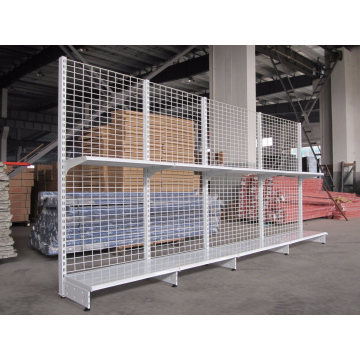 Double Sided Mesh Supermarket Shelf